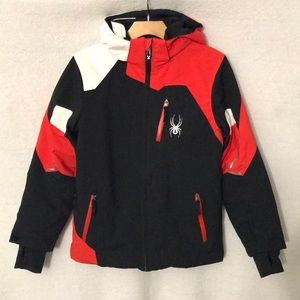 Boys SPYDER Thinsulate Ski Snow jacket  Size 14